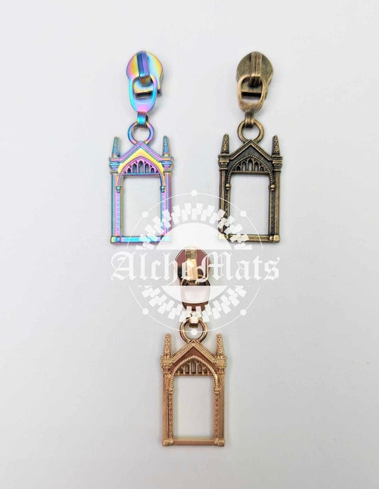 RETAIL Hardware Desire Mirror Zipper Pull #5 RETIRING