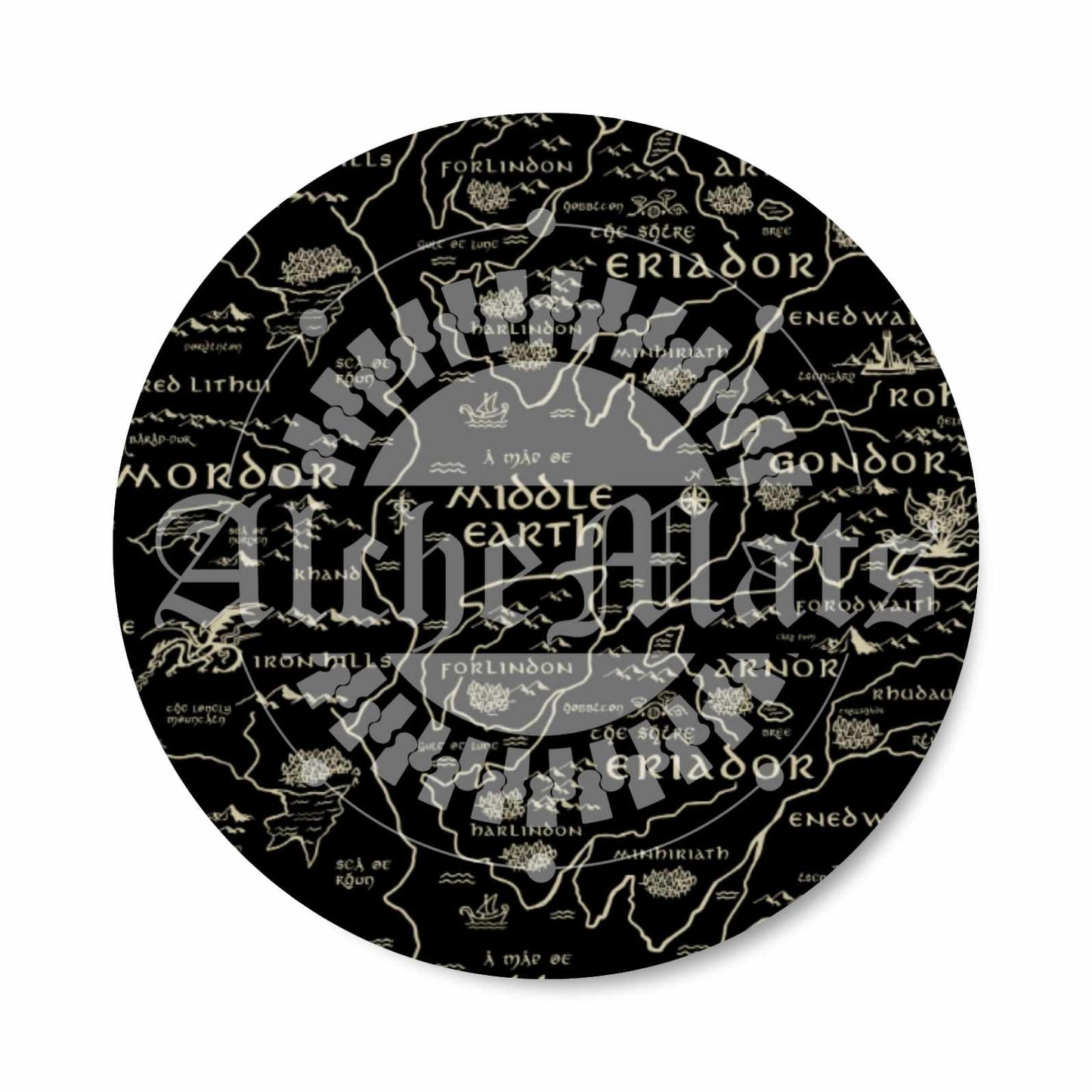 Preorder R30 Fabric/Vinyl Lord Map Coordinate