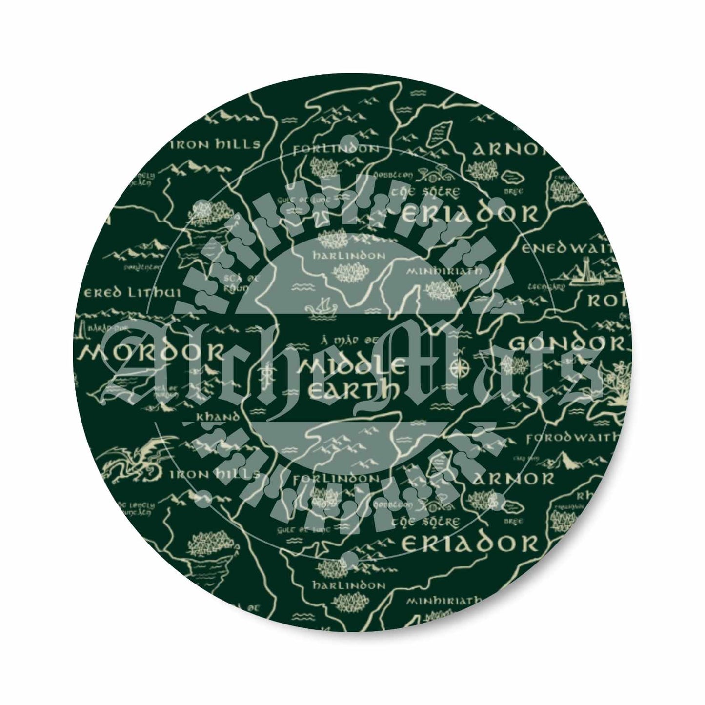 Preorder R30 Fabric/Vinyl Lord Map Coordinate