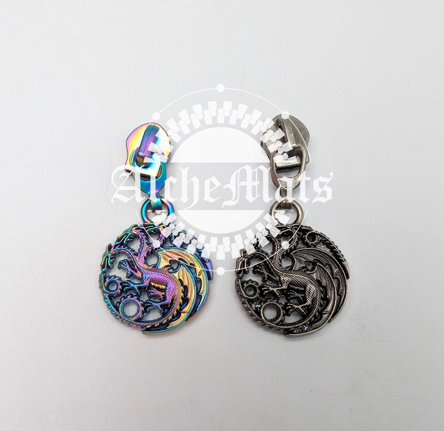 RETAIL Hardware Dragon Zipper Pull #5