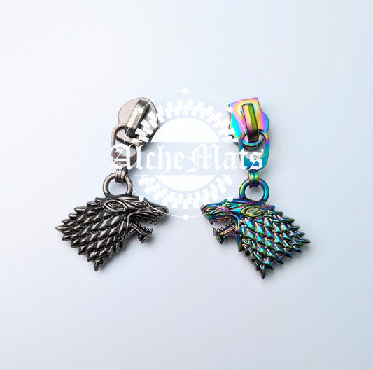RETAIL Hardware Wolf Zipper Pull #5