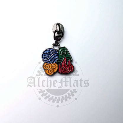 Retail Hardware ATLA Enamel #5 Zipper Pull