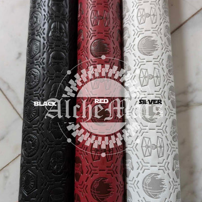 RETAIL Two Toned Deboss Vinyl 18" Roll Bad Guys