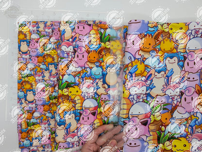 Preorder R30 Fabric/Vinyl Poke Plushies Stacked