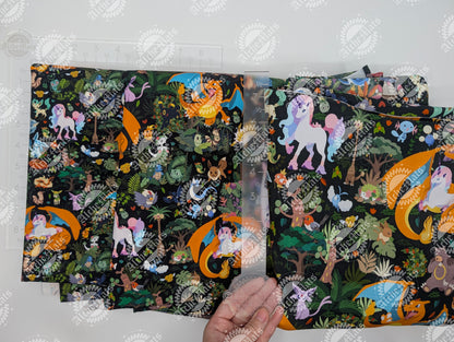 Preorder R30 Fabric/Vinyl Unicorn Tapestry Tossed