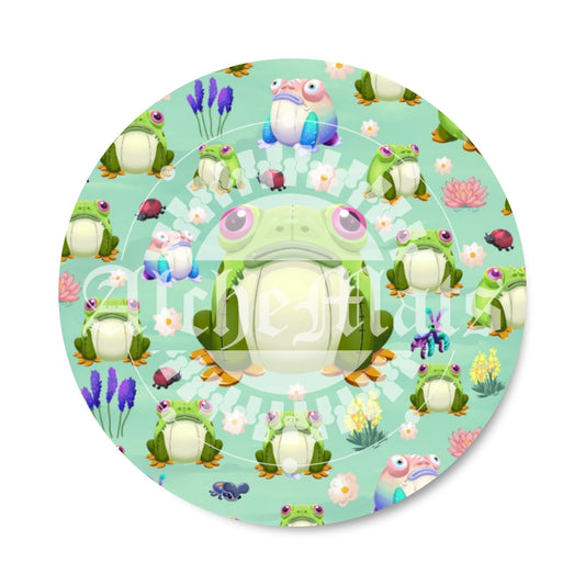 Preorder R30 FABRIC/VINYL UPDATED Pal Frogbert Plush Coordinate