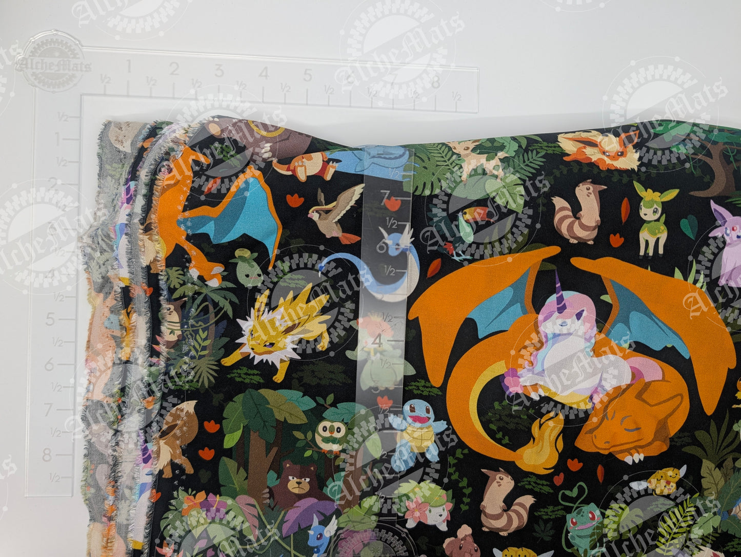 Preorder R30 Fabric/Vinyl Unicorn Tapestry Stacked