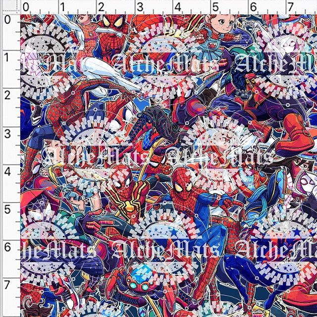 Preorder R30 FABRIC/VINYL Stacked Spider Comic
