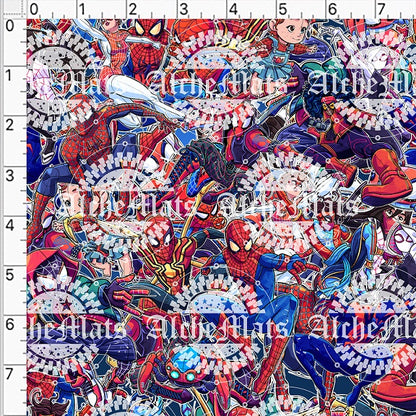 Preorder R30 FABRIC/VINYL Stacked Spider Comic