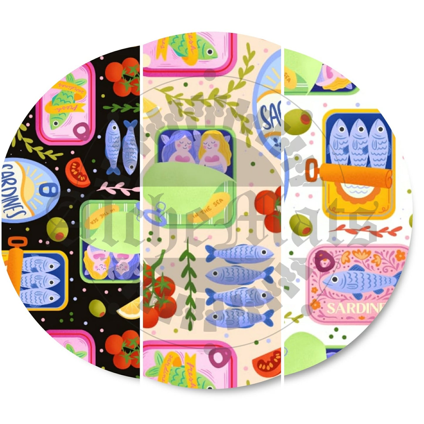 Preorder R30 FABRIC/VINYL Sardines