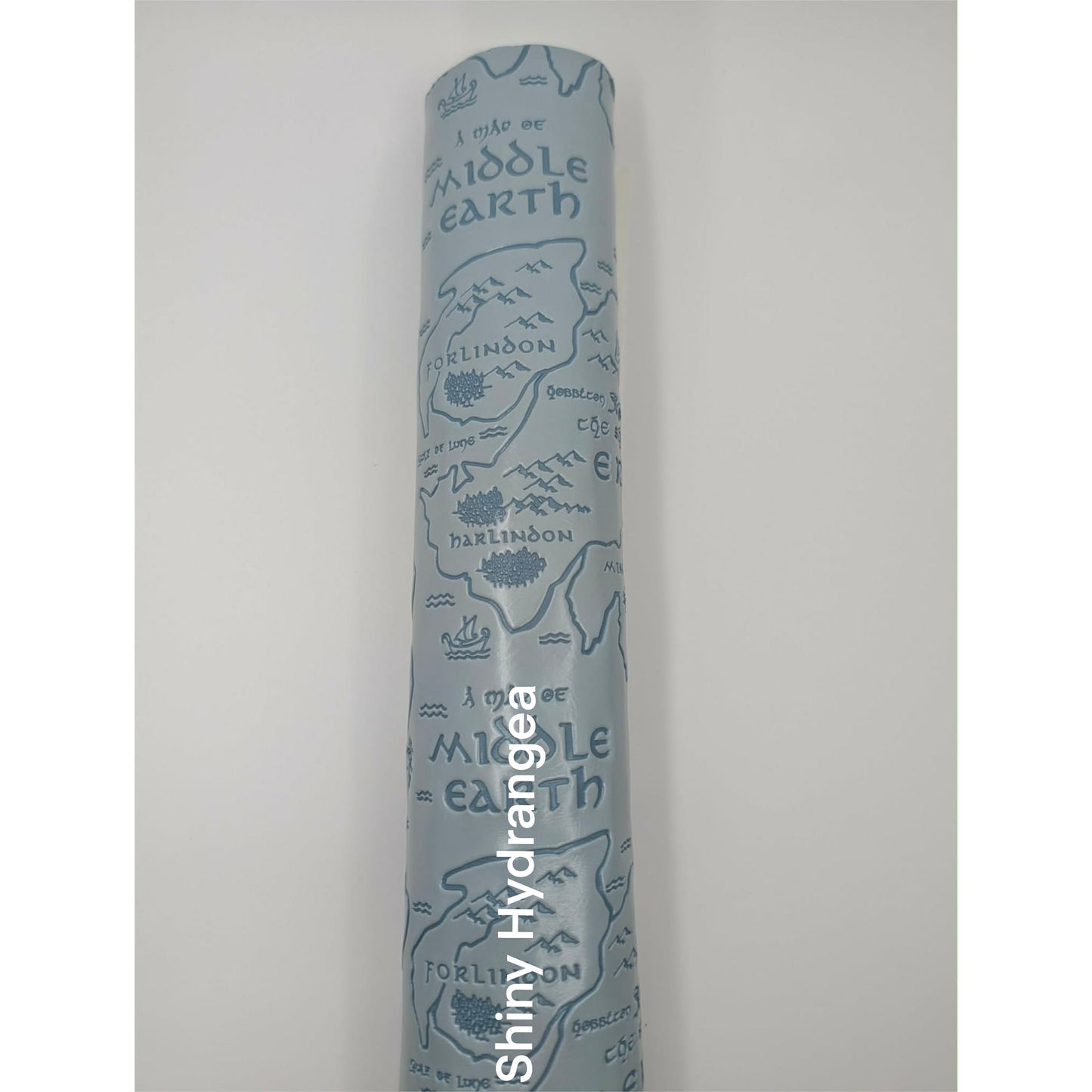 RETAIL Two Toned Smooth Deboss Vinyl 18" Roll LOTR Map