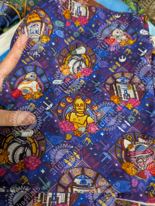 RETAIL FABRIC Nouveaubots Small Scale Rayon Woven