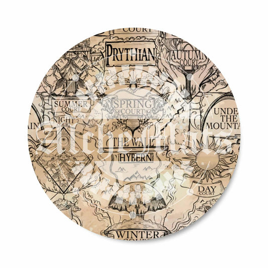 Preorder R30 Fabric/Vinyl Fairy Court Map