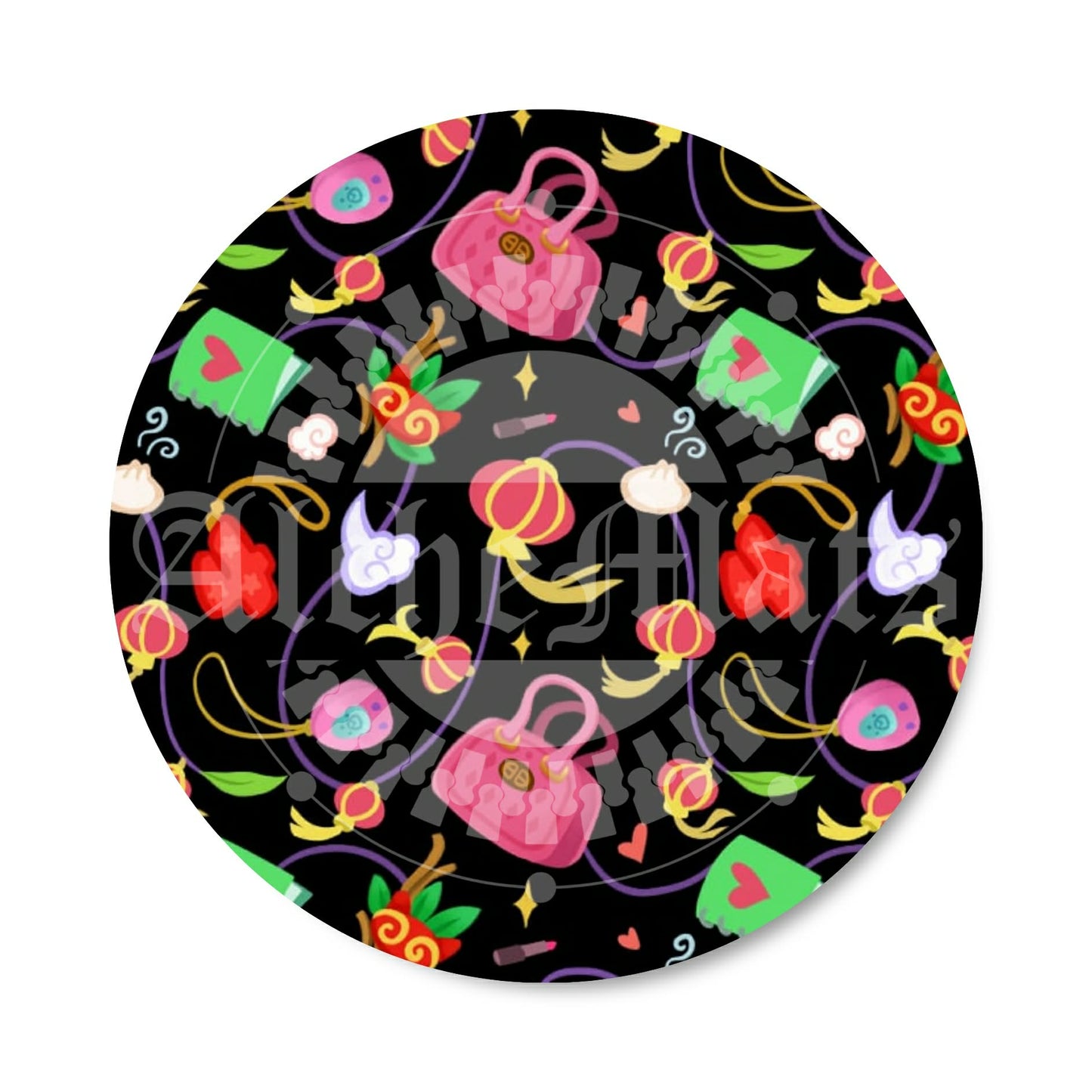 Preorder R30 Fabric/Vinyl Red Pandamonium Coordinate