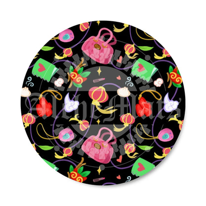 Preorder R30 Fabric/Vinyl Red Pandamonium Coordinate
