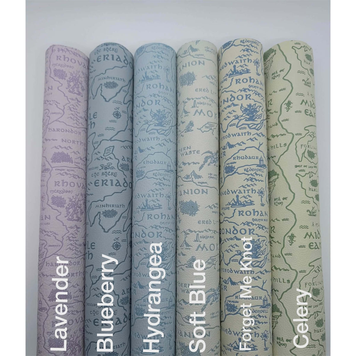 Retail Vinyl Two Toned Pebble Deboss Vinyl 18" Roll LORD MAP