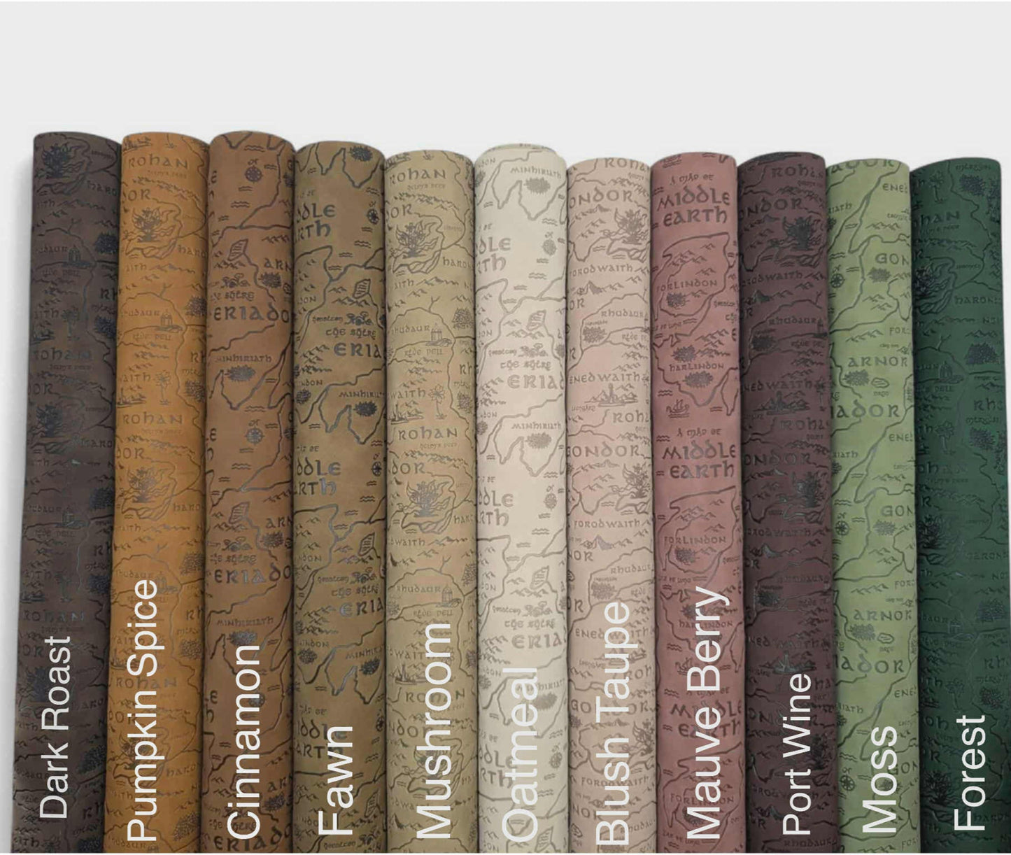 Retail FLAWED Two Toned Matte Suede Deboss Vinyl 18" Roll LORD MAP