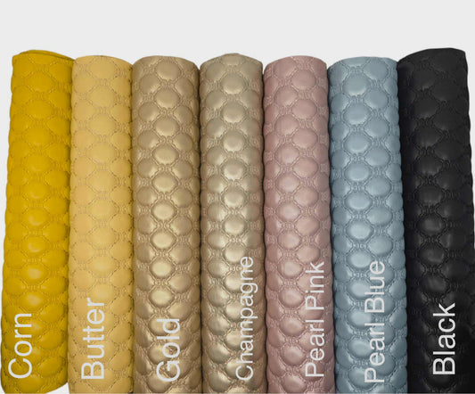 Retail Quilted Vinyl 18" Electric Diamond