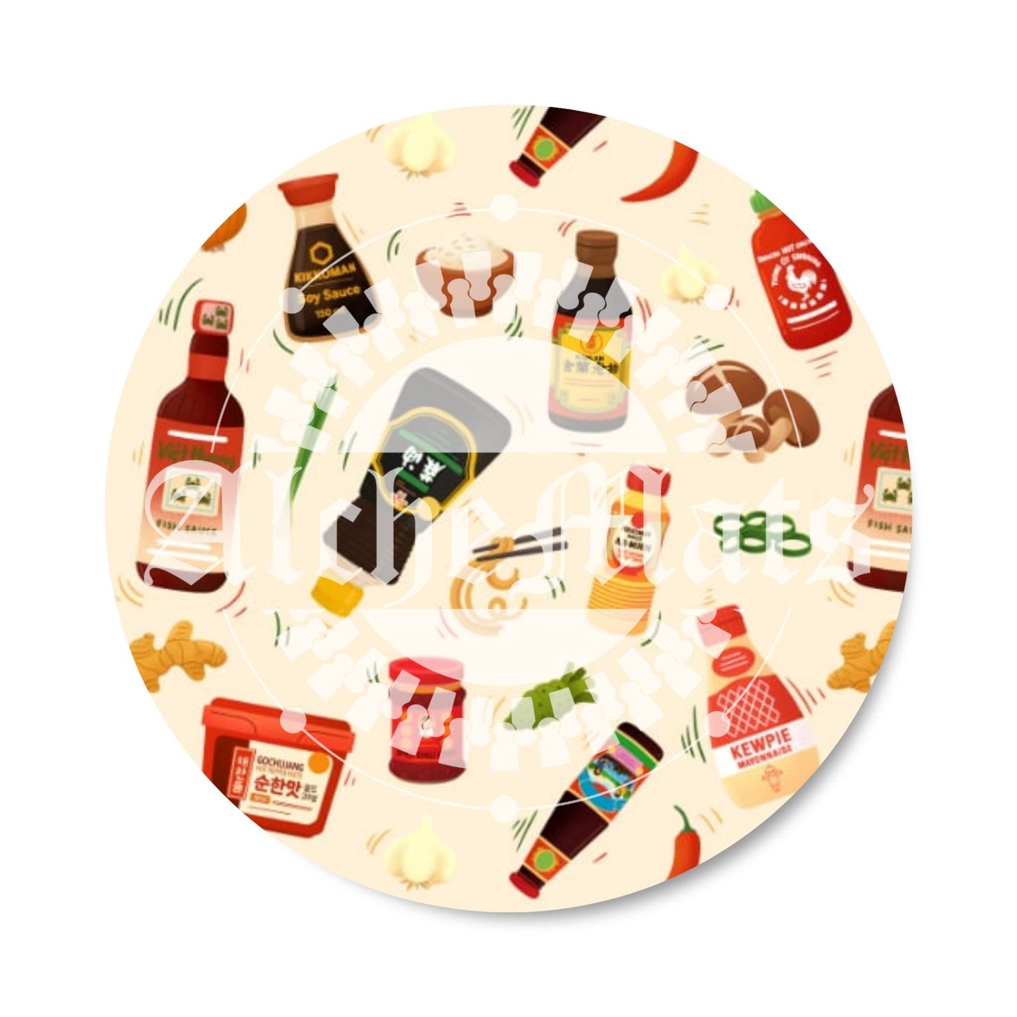 Preorder R30 FABRIC/VINYL Asian Sauces