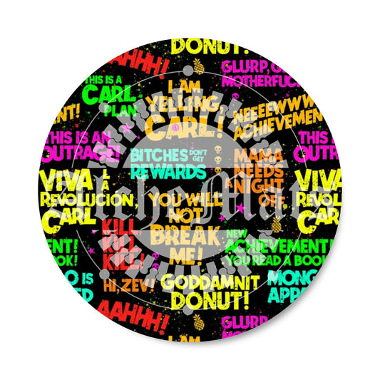 Preorder R31 FABRIC/VINYL Dungeon Affirmations Coordinate