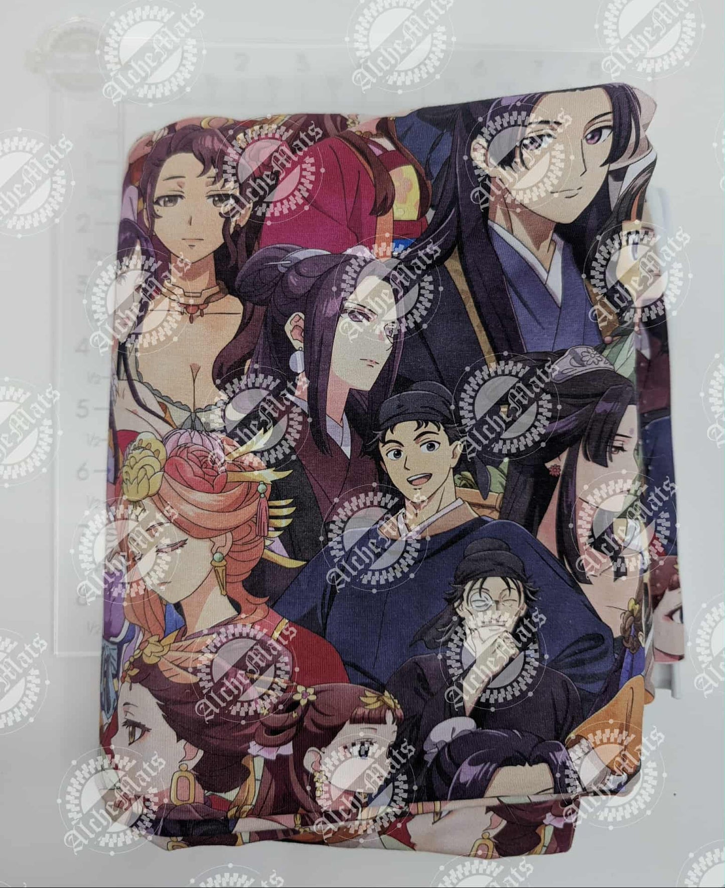 RETAIL FABRIC Apothecary Portraits Cotton Spandex Large Scale