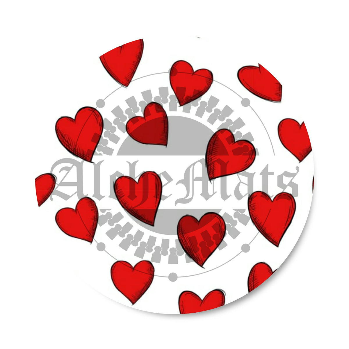 Preorder R31 FABRIC/VINYL Heart Boxer Tossed Coordinate