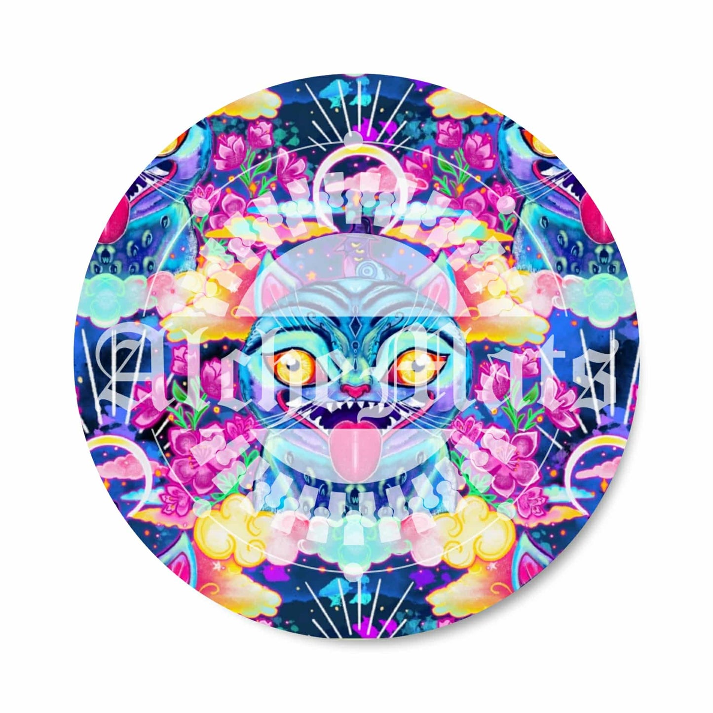 Preorder R30 Fabric/Vinyl Watercolor Tiger Magpie