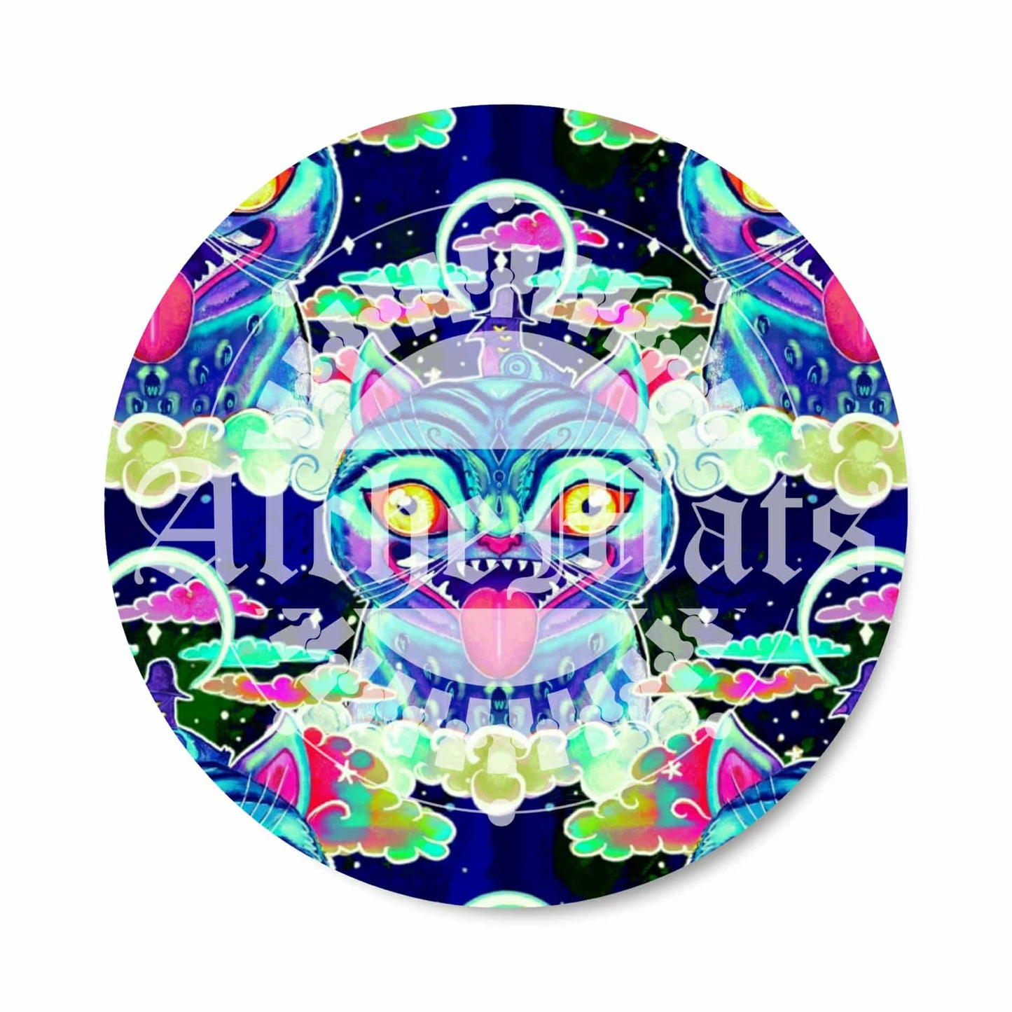 Preorder R30 Fabric/Vinyl Watercolor Tiger Magpie