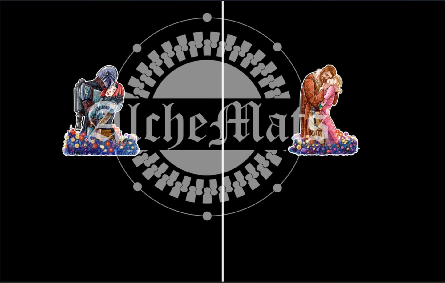 Preorder R30 FABRIC Klimt Wars Adult Panel