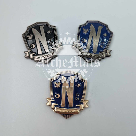 Retail Never More Enamel Magnet Snap