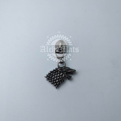 RETAIL Hardware Wolf Zipper Pull #5
