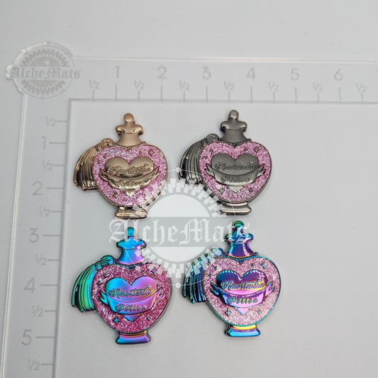 Retail Hardware Love Potion Glitter Enamel Magnet Snap
