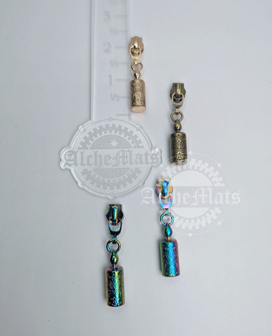 RETAIL Hardware 3D Enchanted Candle #5 Zipper Pull RETIRING