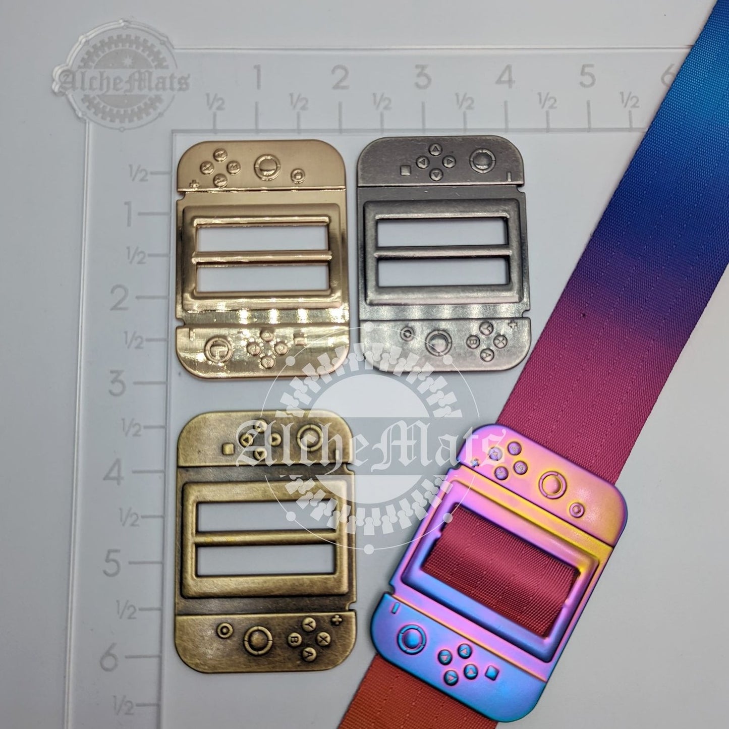 Retail Hardware Gamer Triglide for 1.5" Straps RETIRING