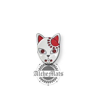 Retail Hardware Fox Mask Enamel Magnet Snap