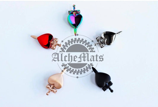 Broken Heart Purse Lock