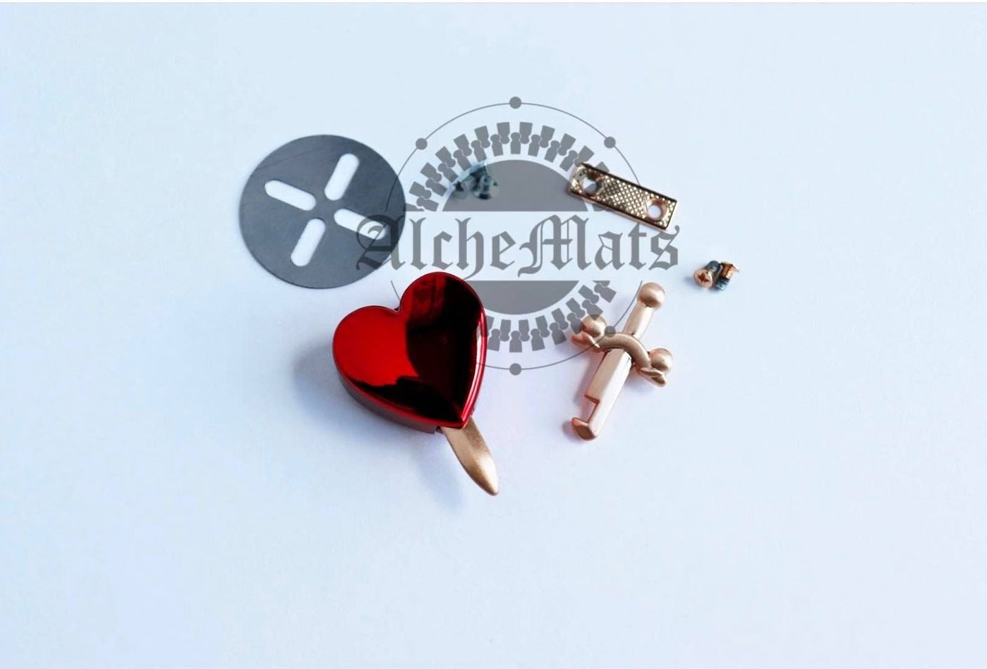 Retail Hardware Broken Heart Purse Lock
