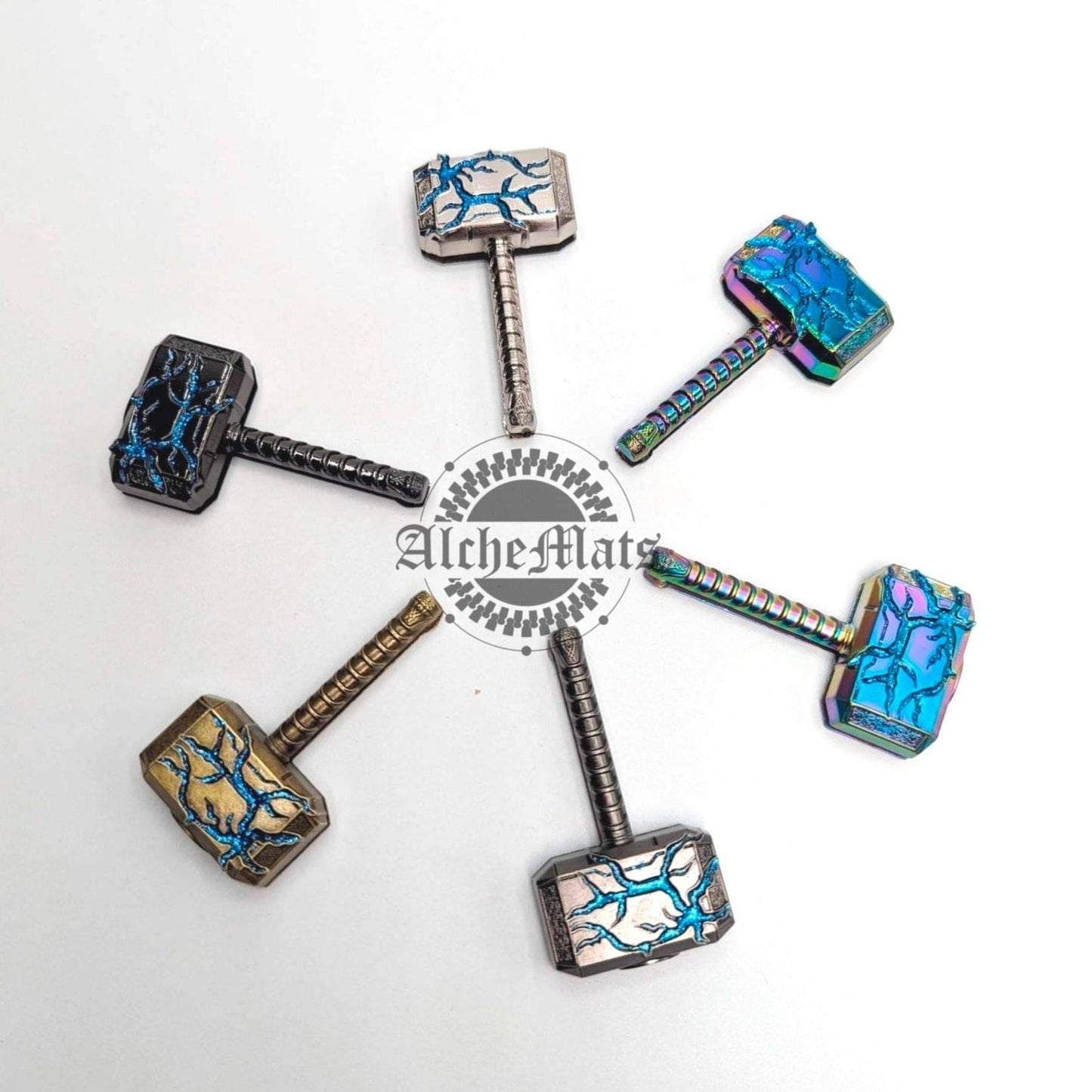 Retail Hardware Hammer Glitter Enamel Magnet Snap INDIVIDUAL RETIRING