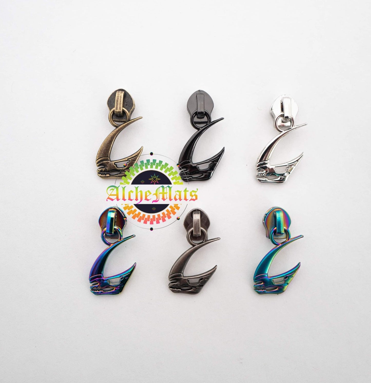 Retail Hardware Mudskull #5 INDIVIDUAL Zipper Pull