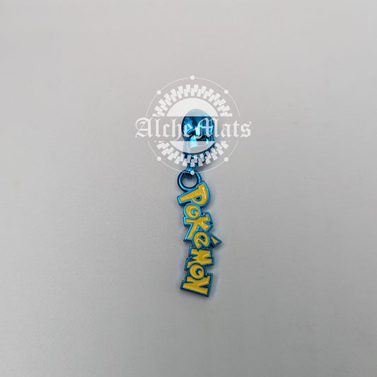 Retail Hardware The Very Best Metallic Blue and Yellow Enamel #5 Zipper Pull