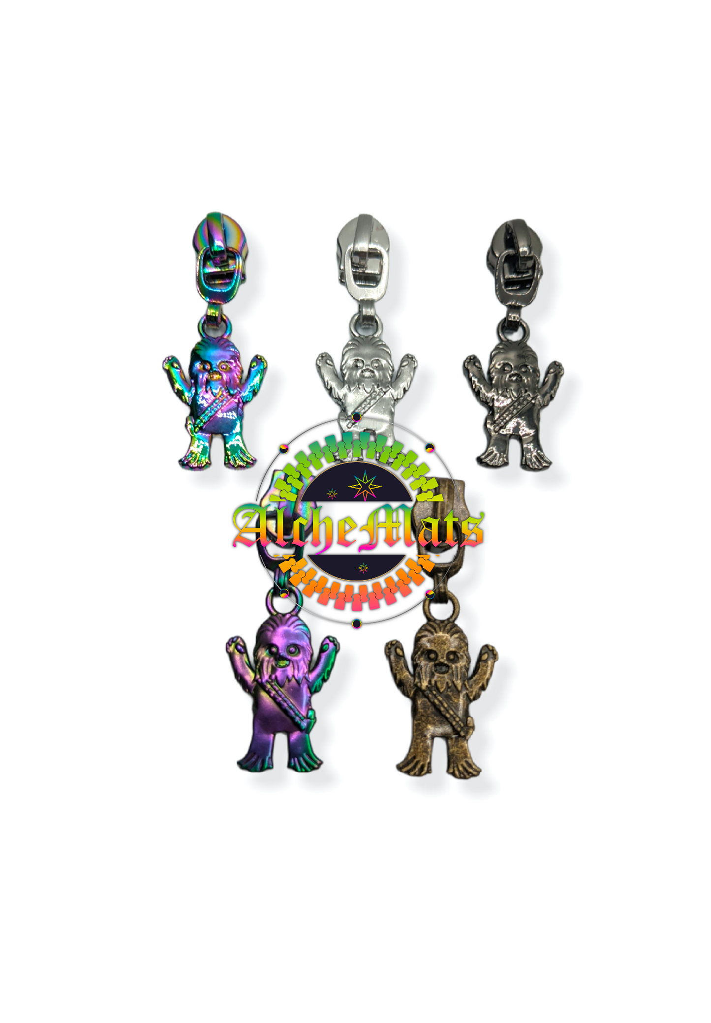 RETAIL Hardware Sasquatch #5 Zipper Pull RETIRING