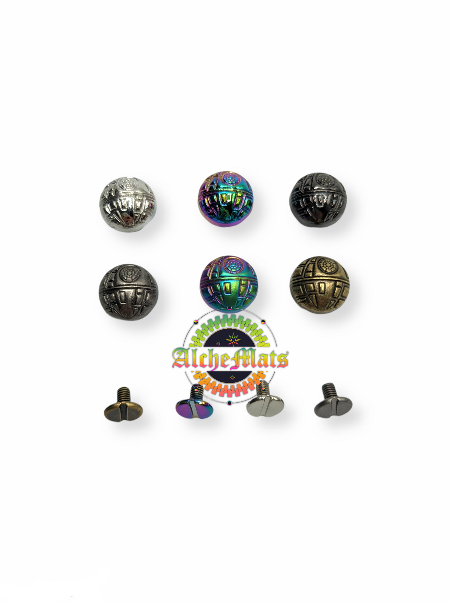 Retail Hardware 3D Evil Orb 8mm Chicago Screw
