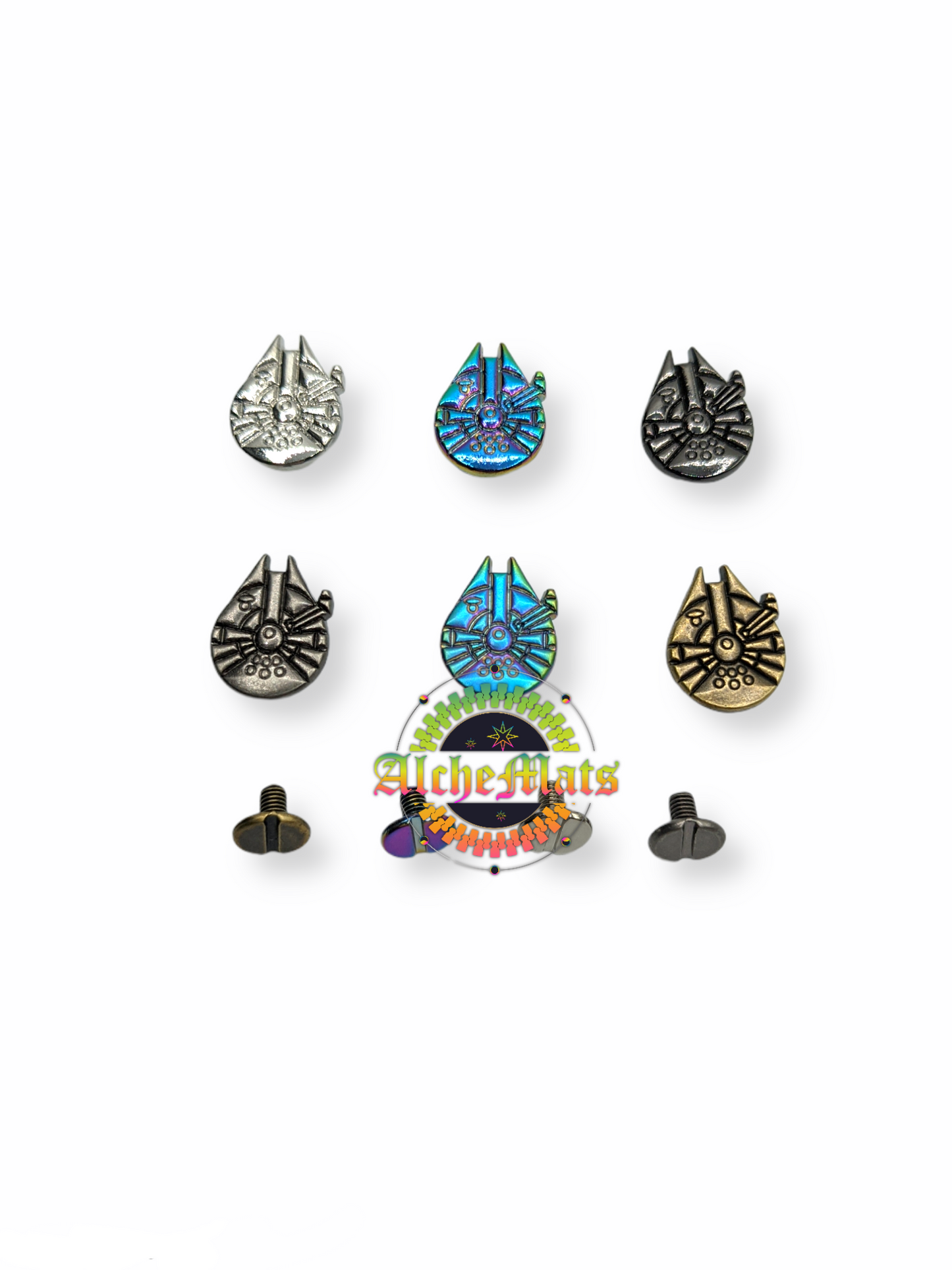 RETAIL 3D Spaceship 8mm Chicago Screw