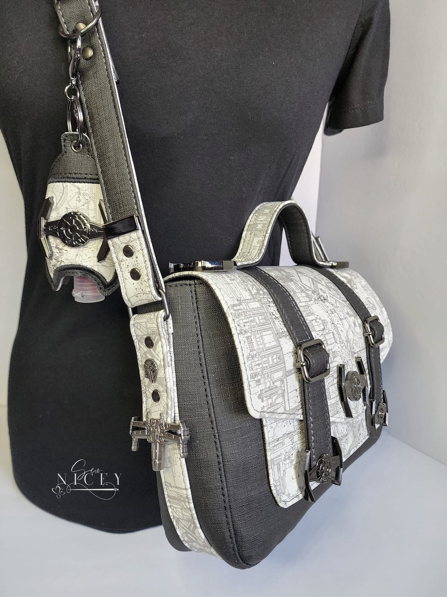 RETAIL Hardware X-Ship Double Sided Strap End for 1" Straps INDIVIDUAL