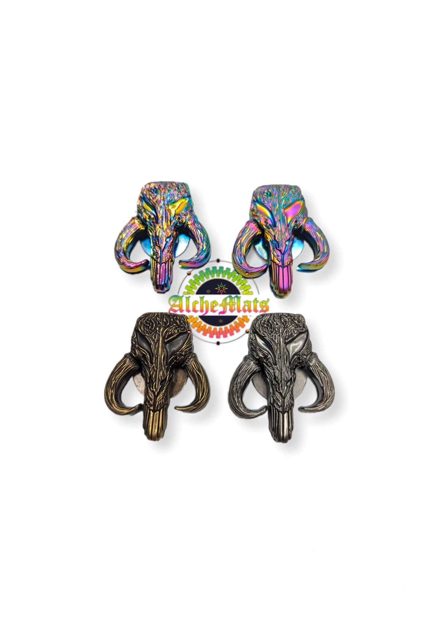 RETAIL Hardware Textured Myth Skull v1 Magnet INDIVIDUAL RETIRING