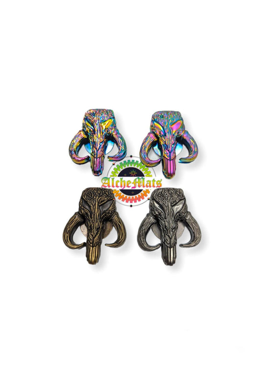 RETAIL Textured Myth Skull v1 Magnet INDIVIDUAL RETIRING