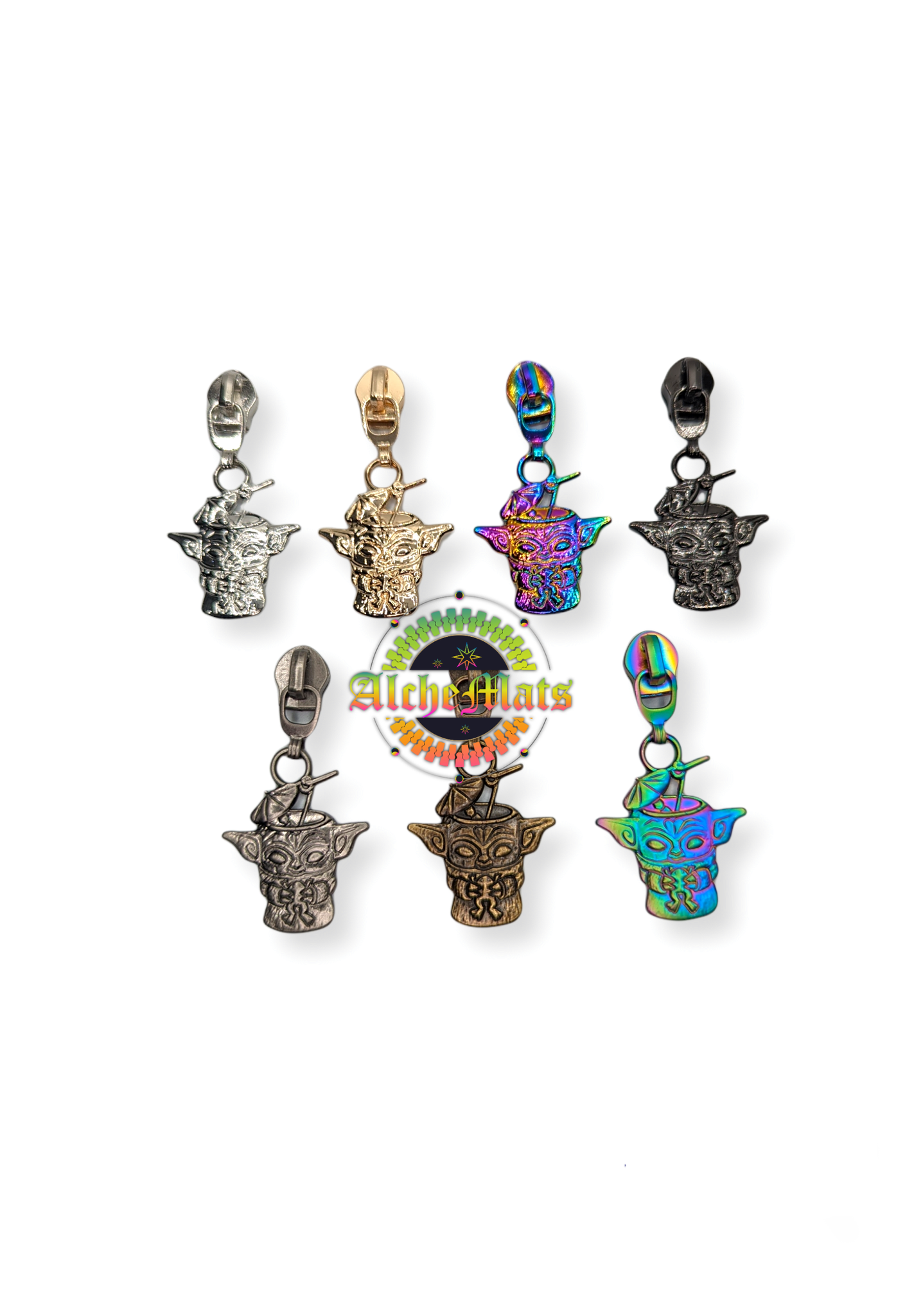 Retail Tiki Cups #5 Zipper Pull RETIRING