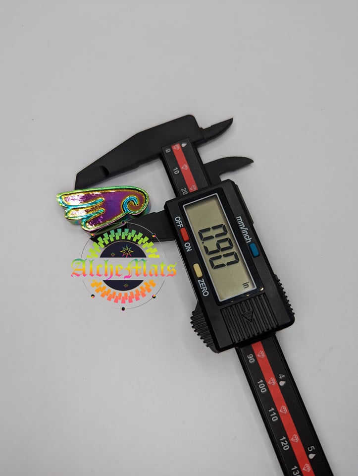 RETAIL Kawaii Wings Strap End for 1" straps Set of Two